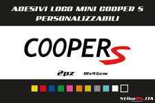 Logo Scritta Mini Cooper S 2