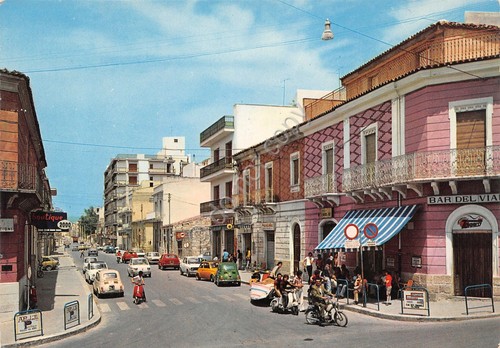 Cartolina comiso viale - cartolina,