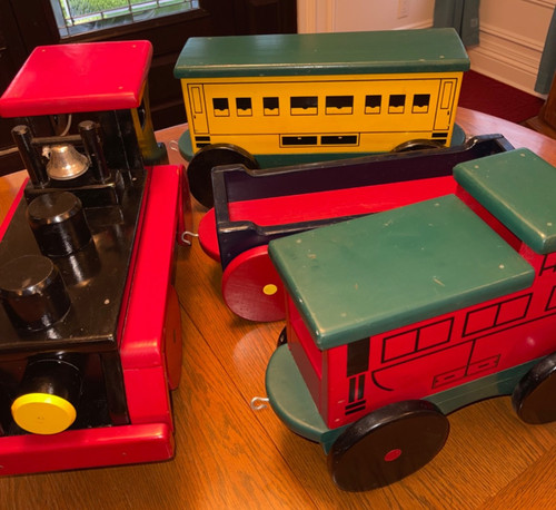 Grande treno vintage - , legno
