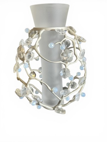 Vaso fiori swarovski 898257 - vaso,
