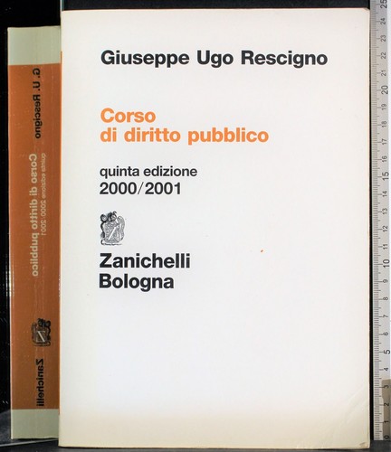 Corso diritto pubblico - corso, di