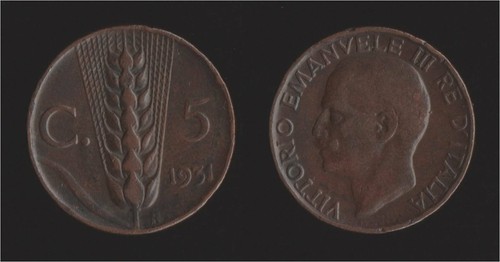 Centesimi 1931 spiga - 1931,