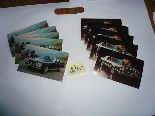 Lotto cartoline ford - cartoline,
