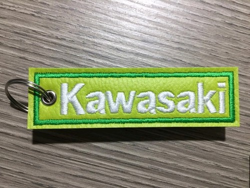 Portachiavi kawasaki ricamato - kawasaki,