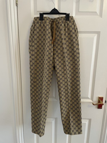 Pantaloni tela gucci - in,