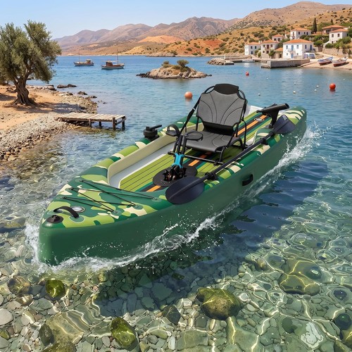 Kayak pesca gonfiabile 12ft - kayak,