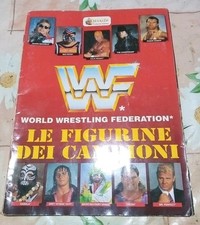Album Figurine WWF Word Wrestling Federation Merlin 1992 Completo Molto Raro Leg