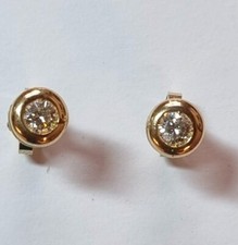 orecchini oro 18 kt diamanti