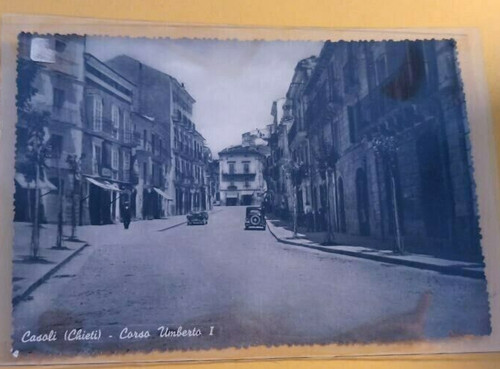 Cartolina antica casoli corso - cartolina,