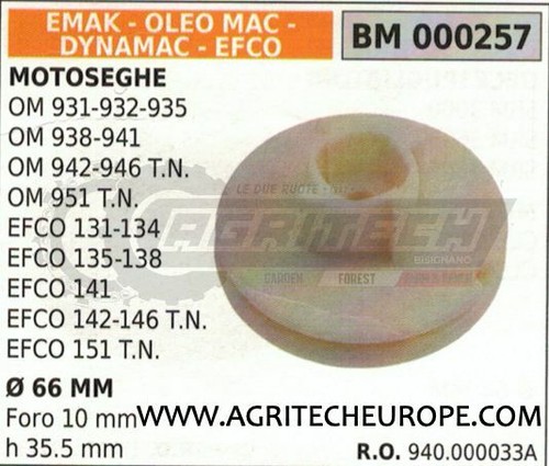 940000033 puleggia avviamento - puleggia,