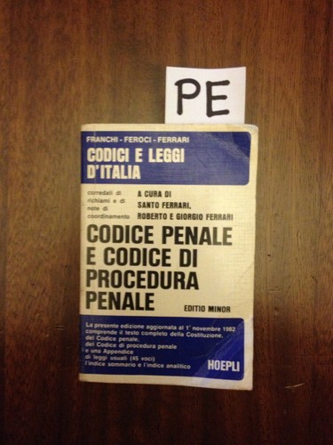 Codice penale di - codice,