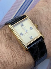 Orologio Watch Wittnauer Longines Tank Manual Vintage Swiss Rare