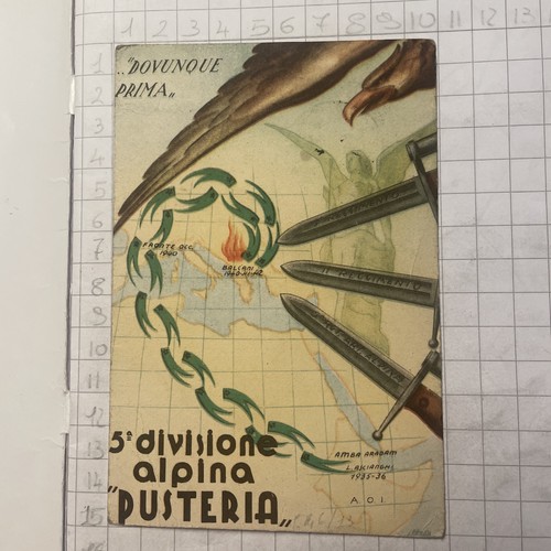 Cartolina div alpina - cartolina, 5