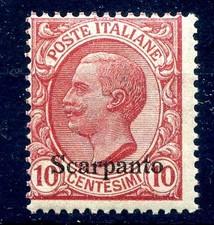 ISOLE EGEO  SCARPANTO  1912 -
