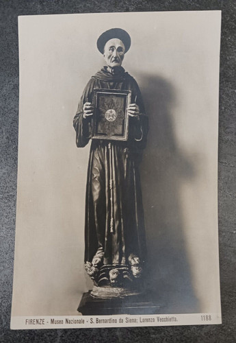 Vtg postcard firenze museo - vtg,