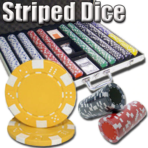 Set 1000 fiches poker - , dadi