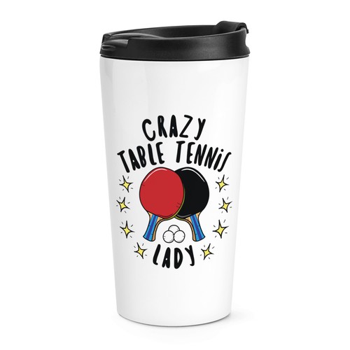 Pazzo tavolo tennis - tennis, donna