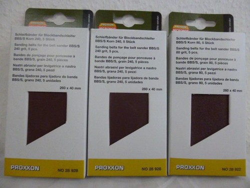 Proxxon set nastro abrasivo - proxxon,
