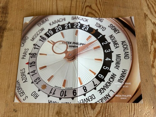 Booklet patek philippe - booklet, new