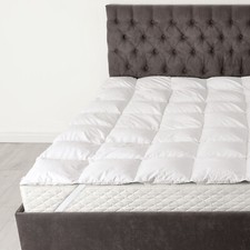 Coprimaterasso Topper 4 cm singolo piazza e mezza francese matrimoniale maxi