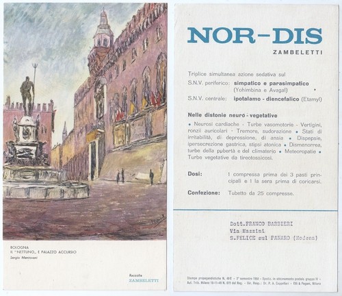 Pubblicità nor dis zambeletti - nor-dis,