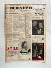 Musica e dischi rivista mensile Febbraio 1955 Quinto Festival di Sanremo
