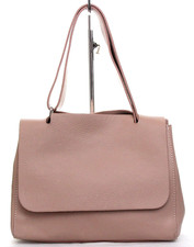 Borsa Artigianele in pelle pieno fiore made in Italy