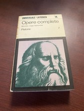 Platone Opere Complete 7 Ed