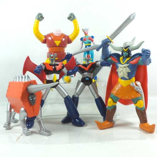 Mazinga gashapon set bandai - mazinga, go