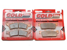 Brake pads front rear - pads, &