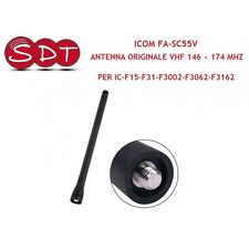 ICOM FA-SC55V ANTENNA ORIGINALE VHF 146 ~ 174 MHZ PER IC-F15-F31-F3002-F3062-F31
