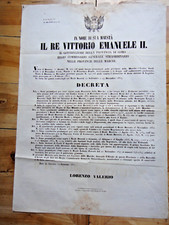 1861-VITTORIO EMANUELE II- CODICE CIVILE e PENALE nelle MARCHE-Legge+