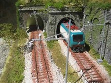 Diorama plastico ferroviario - diorama,
