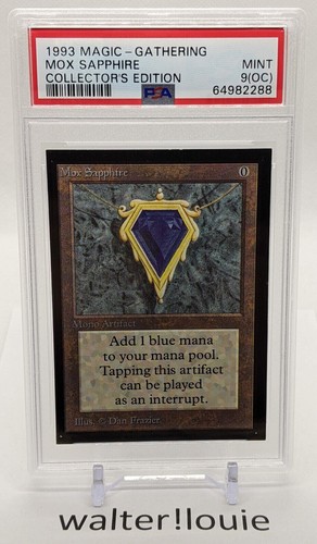 Mtg mox sapphire - mox, edizione