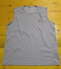 Gilet Smanicato Running ADIDAS L Climalite Fitness Boxe allenamento Dryfit .B5