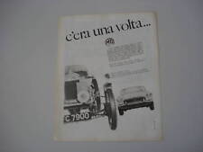 advertising Pubblicità 1965 MG B SPIDER