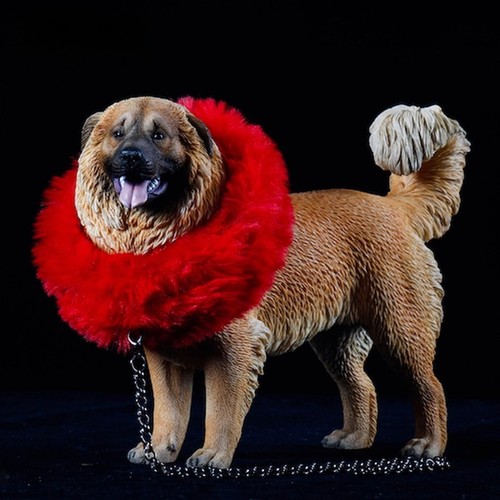 Modellino cane pastore