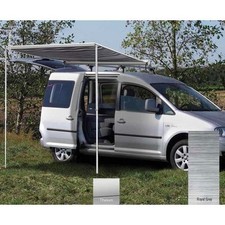 Tenda F35 PRO 180 con cassonetto e piedini grigi Tessuto Royal Grey Fiamma