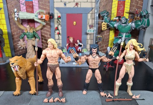 Lotto marvel legends savage - marvel,