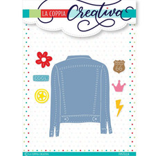 Fustelle metalliche Denim Chic