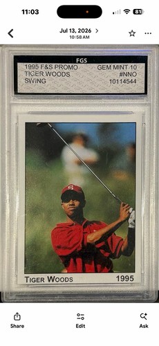 1995 promo tiger woods - promo,
