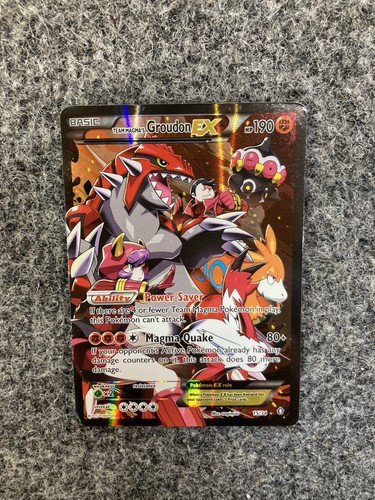 Team magma groudon ex - magma’s,