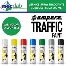 Vernice Spray Tracciante 500ml Bomboletta Per Macchine Traccialinee - Traffic