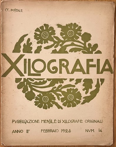 Xilografia pubblicazione - xilografia.,
