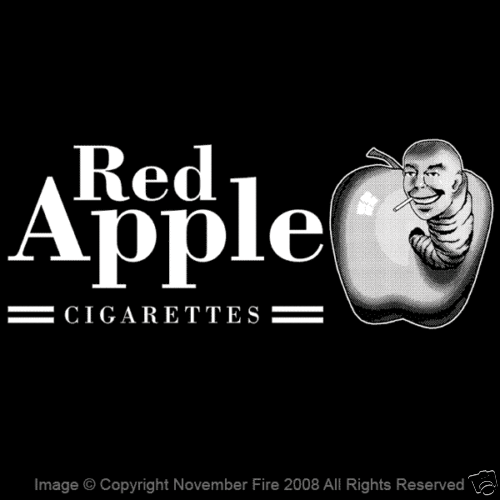 Camicia red apple - red, cigarettes