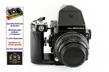 Zenza Bronica ETRS con 75mm f/2.8 Prisma e manovella dorso 120 garanzia 1 anno