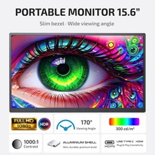 Monitor portatile 15,6", IPS