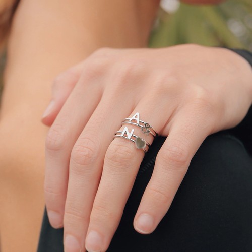 Anello impilabile iniziale - anello,