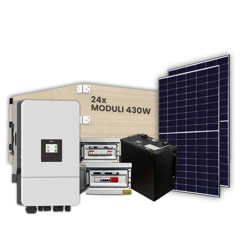 Kit fotovoltaico trifase 10kw - trifase,