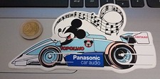 (0479) LOTTO Adesivo originale 70 80 Topolino Panasonic Car Audio